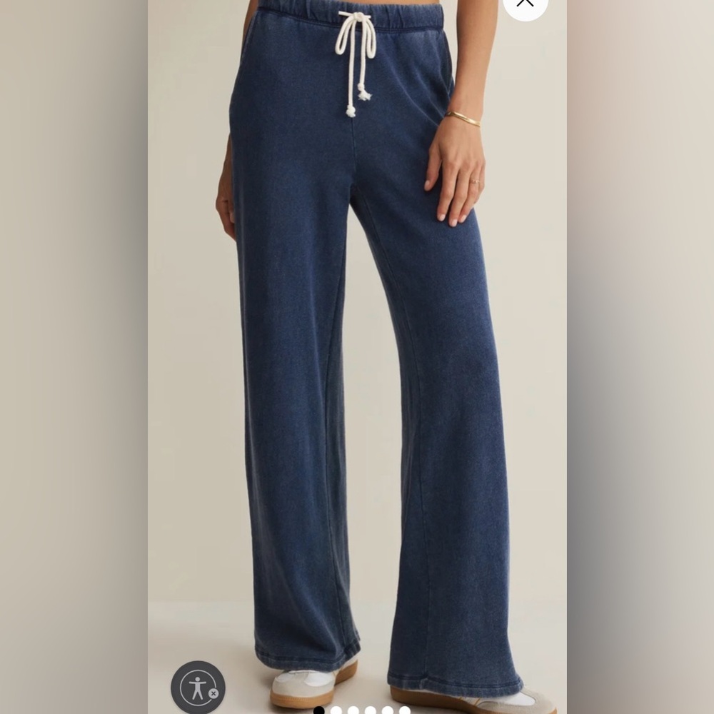 Z Supply Hunter knit wide leg pant